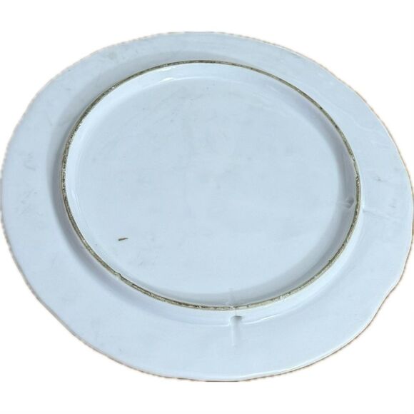 Vintage hand painted porcelain teapot coaster/trivet - Picture 4 of 5